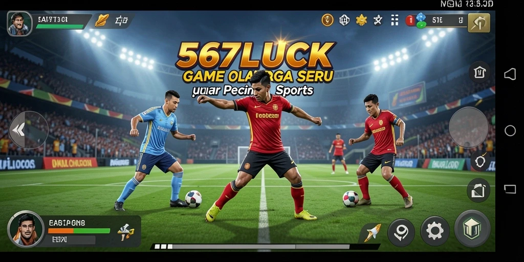 Tampilan gameplay 567LUCK yang seru dan kompetitif