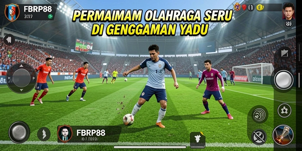 Tampilan gameplay FBRP88 yang mendebarkan dan interaktif.