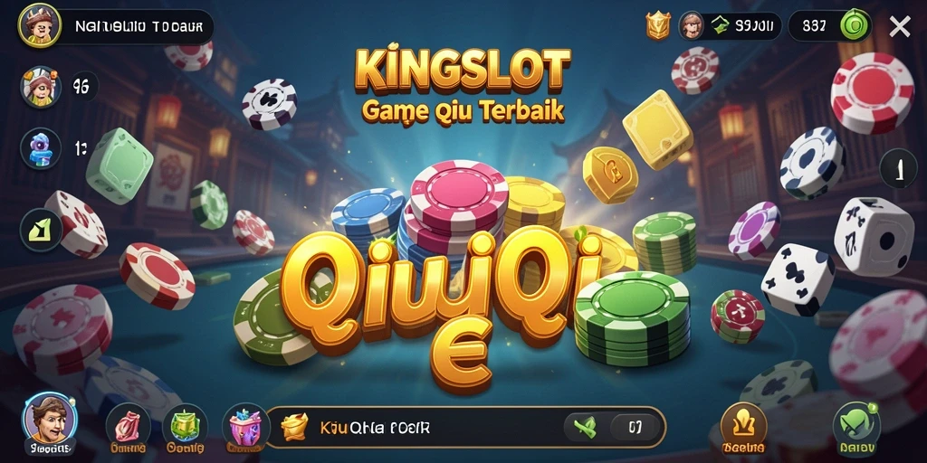 Tampilan gameplay QiuQiu yang menarik dan penuh warna.