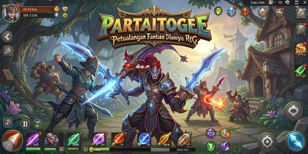 Tampilan mendebarkan dari pertarungan dalam PARTAITOGEL.