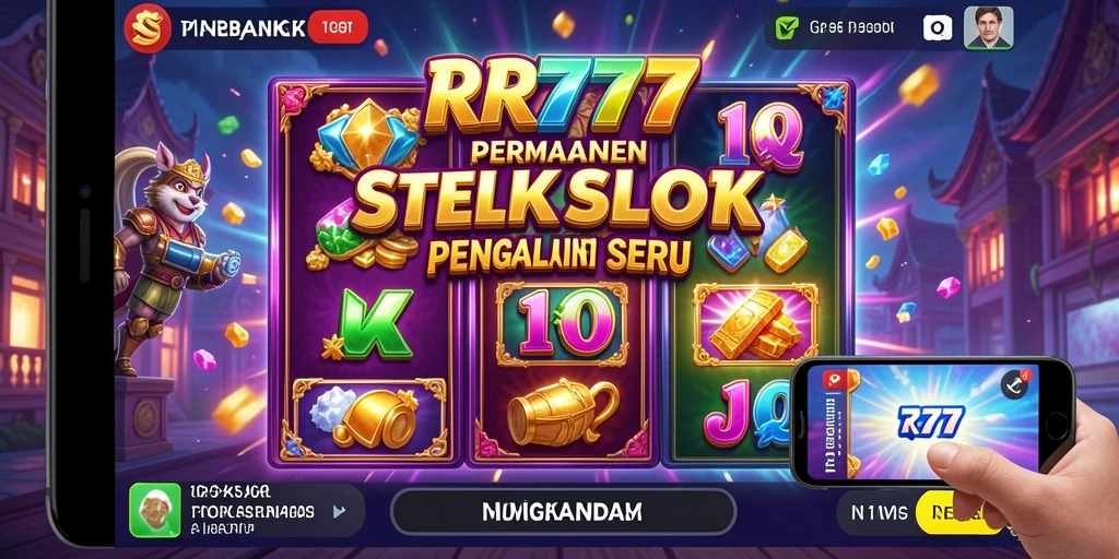 Gameplay seru dan menegangkan di aplikasi RR777.