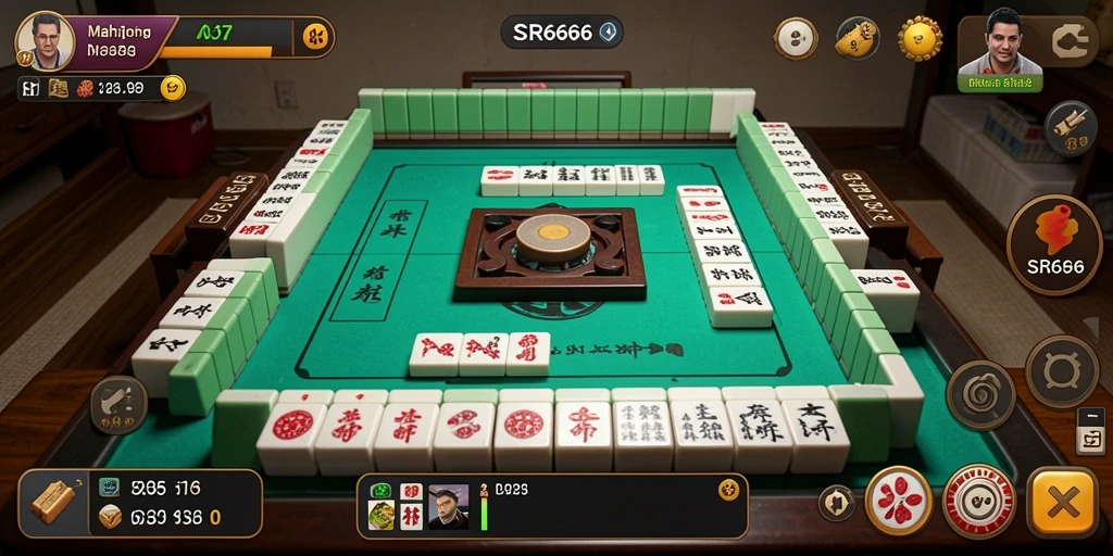 Screenshot dari gameplay Mahjong yang seru dan interaktif.