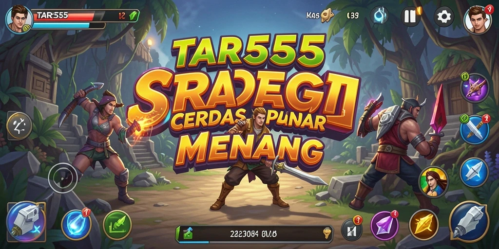 Tampilan gameplay TAR555 yang menarik dan mendebarkan.