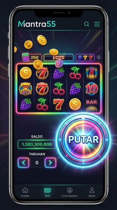 Antarmuka pengguna yang intuitif dari mantra55.